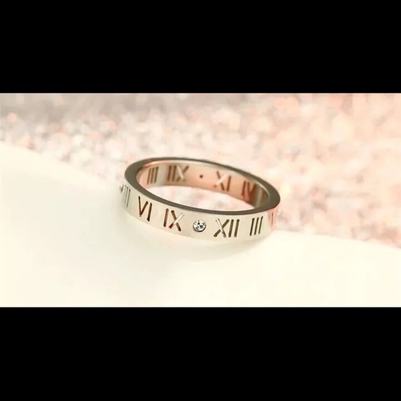 Roman Numeral Ring - Picture 1 of 5
